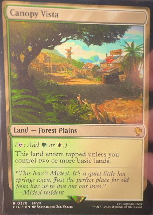 Canopy Vista  magic card collectible - Main Image 3