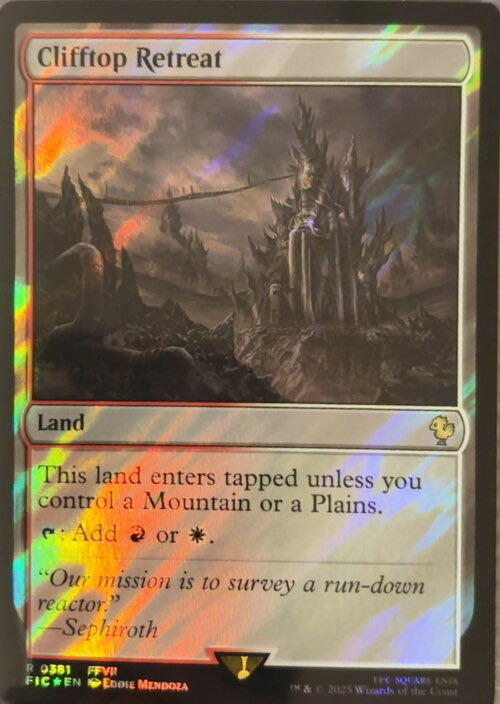 Clifftop Retreat  magic card collectible - Main Image 2
