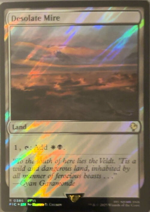 Desolate Mire  magic card collectible - Main Image 2