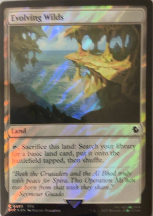 Evolving Wilds  magic card collectible - Main Image 2