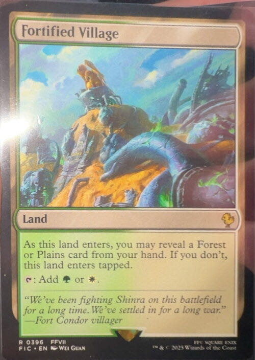 Fortified Village  magic card collectible - Main Image 3