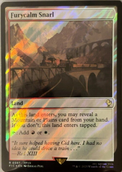 Furycalm Snarl  magic card collectible - Main Image 2