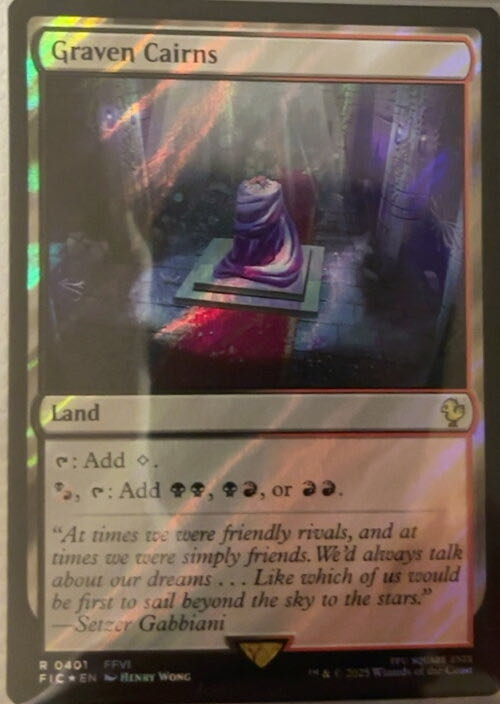 Graven Cairns  magic card collectible - Main Image 2