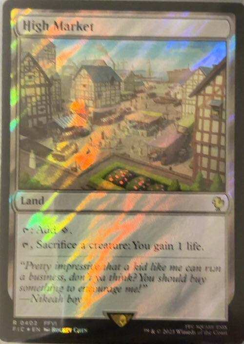 High Market  magic card collectible - Main Image 2