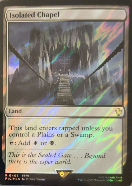 Isolated Chapel  magic card collectible - Main Image 2