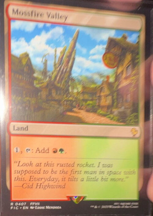 Mossfire Valley  magic card collectible - Main Image 3