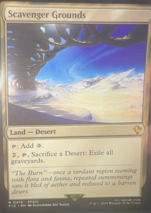 Scavenger Grounds  magic card collectible - Main Image 3