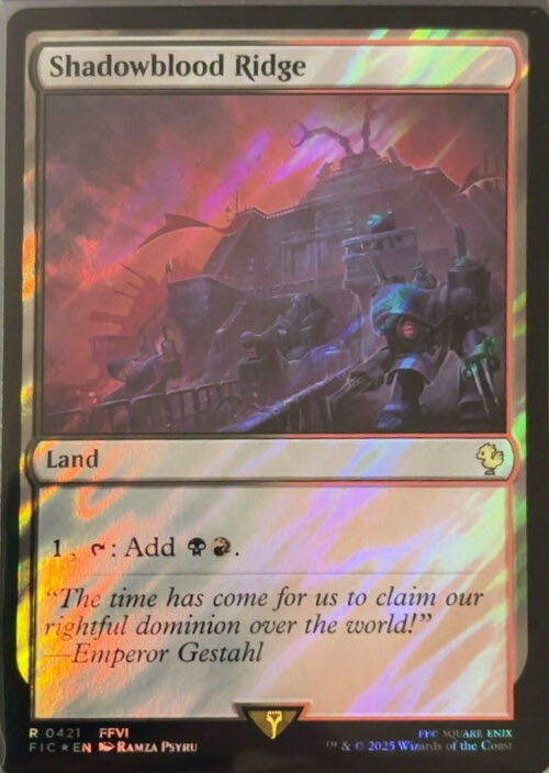Shadowblood Ridge  magic card collectible - Main Image 2