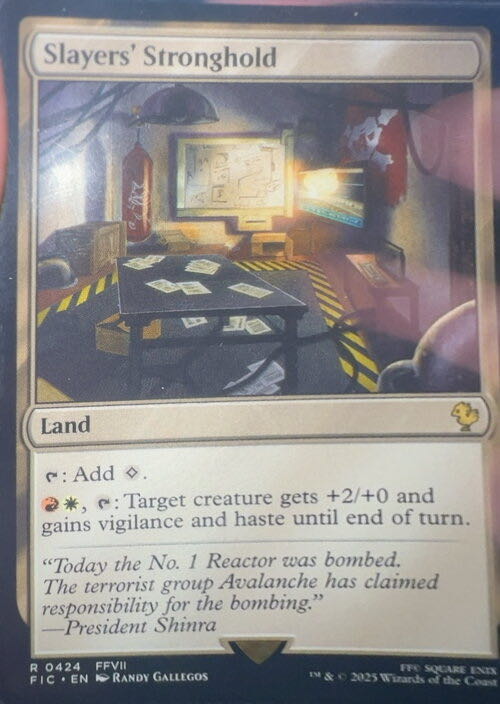 Slayers’ Stronghold  magic card collectible - Main Image 3