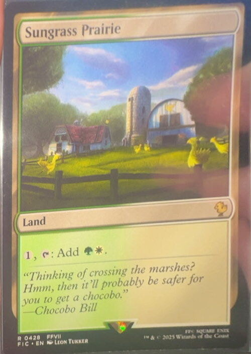 Sungrass Prairie  magic card collectible - Main Image 3