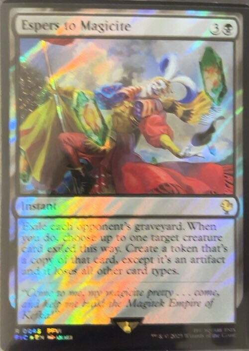 Espers to Magicite  magic card collectible - Main Image 2