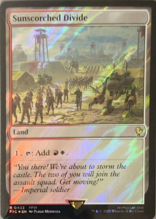 Sunscorched Divide  magic card collectible - Main Image 2