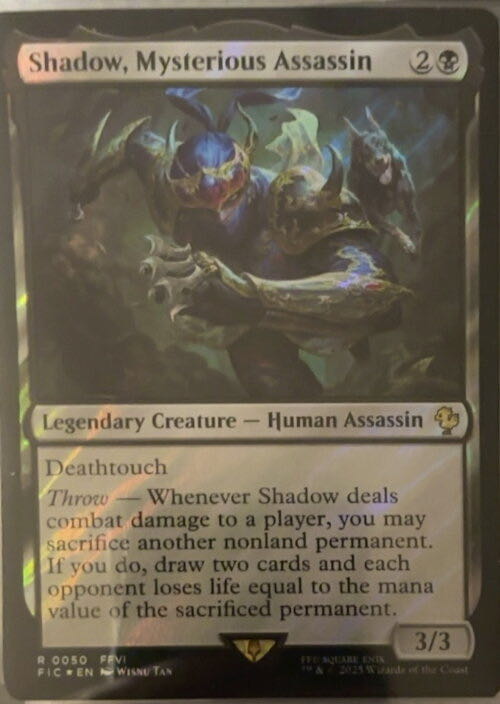 Shadow, Mysterious Assassin  magic card collectible - Main Image 2