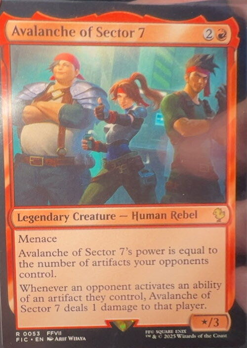 Avalanche of Sector 7  magic card collectible - Main Image 3
