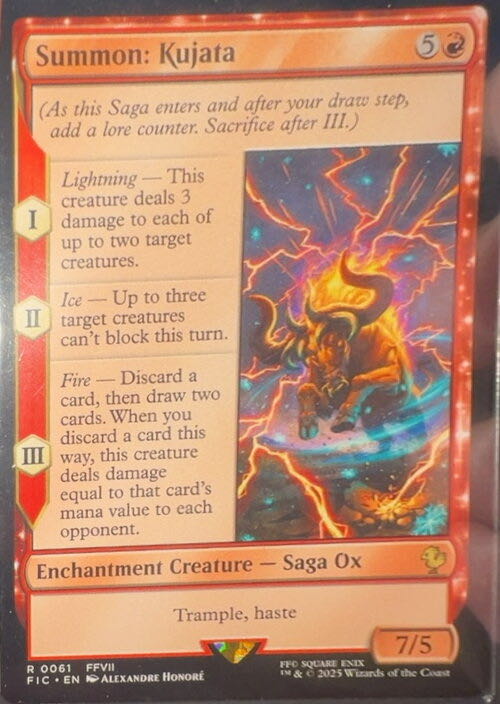 Summon: Kujata  magic card collectible - Main Image 3