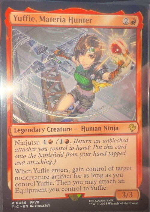 Yuffie, Materia Hunter  magic card collectible - Main Image 3