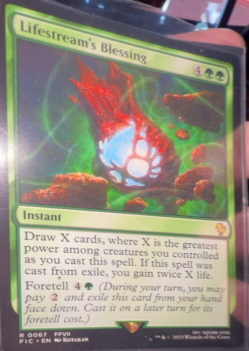 Lifestream’s Blessing  magic card collectible - Main Image 3