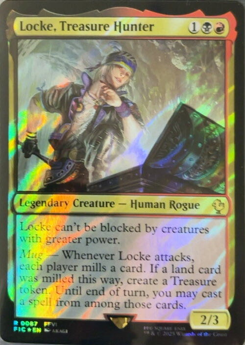 Locke, Treasure Hunter  magic card collectible - Main Image 2