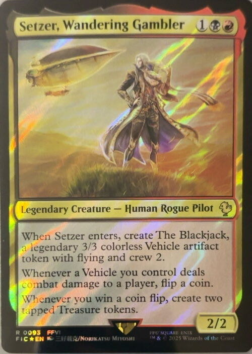 Setzer, Wandering Gambler  magic card collectible - Main Image 2