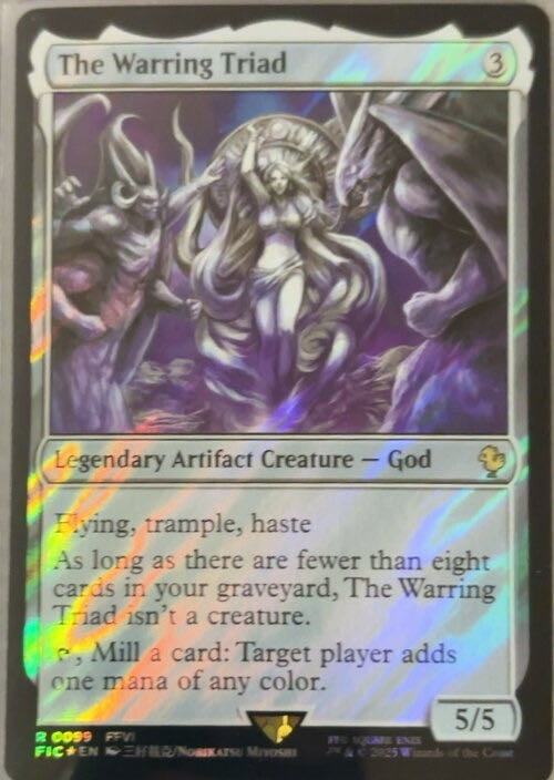 The Warring Triad  magic card collectible - Main Image 2