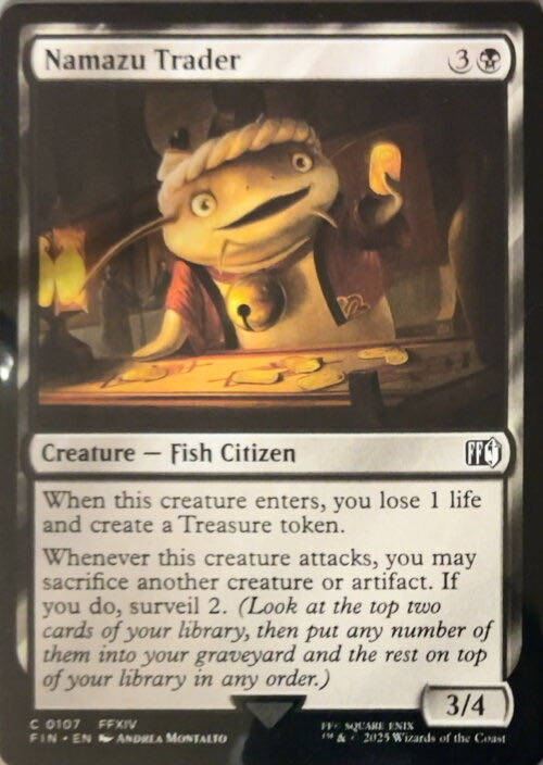 Namazu Trader  magic card collectible - Main Image 2