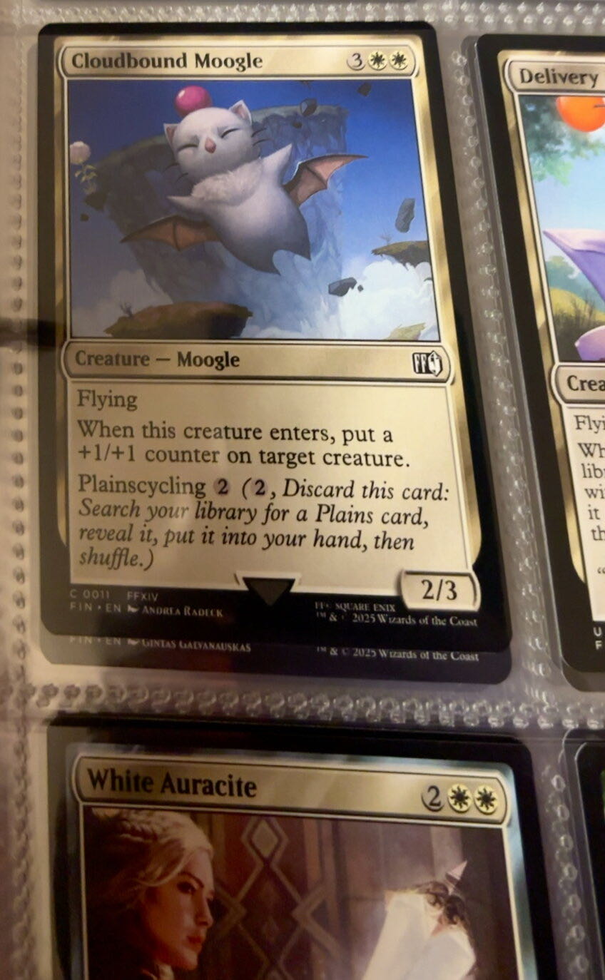 Cloudbound Moogle  magic card collectible - Main Image 4