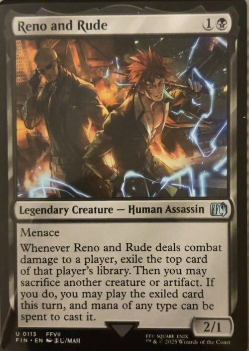 Reno and Rude  magic card collectible - Main Image 2