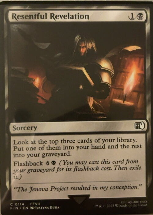 Resentful Revelation  magic card collectible - Main Image 2