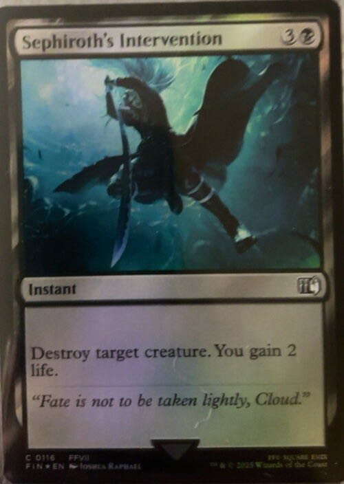 Sephiroth’s Intervention  magic card collectible - Main Image 2