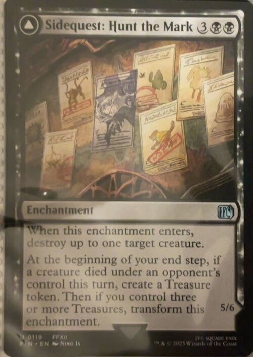 Sidequest: Hunt the Mark // Yiazmat, Ultimate Mark  magic card collectible - Main Image 2