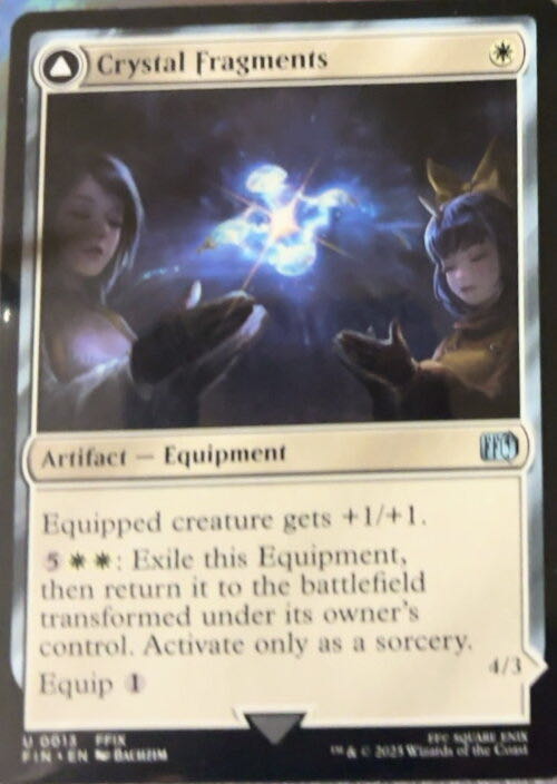 Crystal Fragments // Summon: Alexander  magic card collectible - Main Image 2