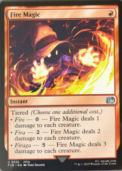 Fire Magic  magic card collectible - Main Image 2