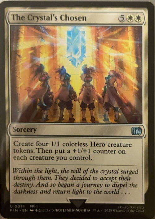 The Crystal’s Chosen  magic card collectible - Main Image 2