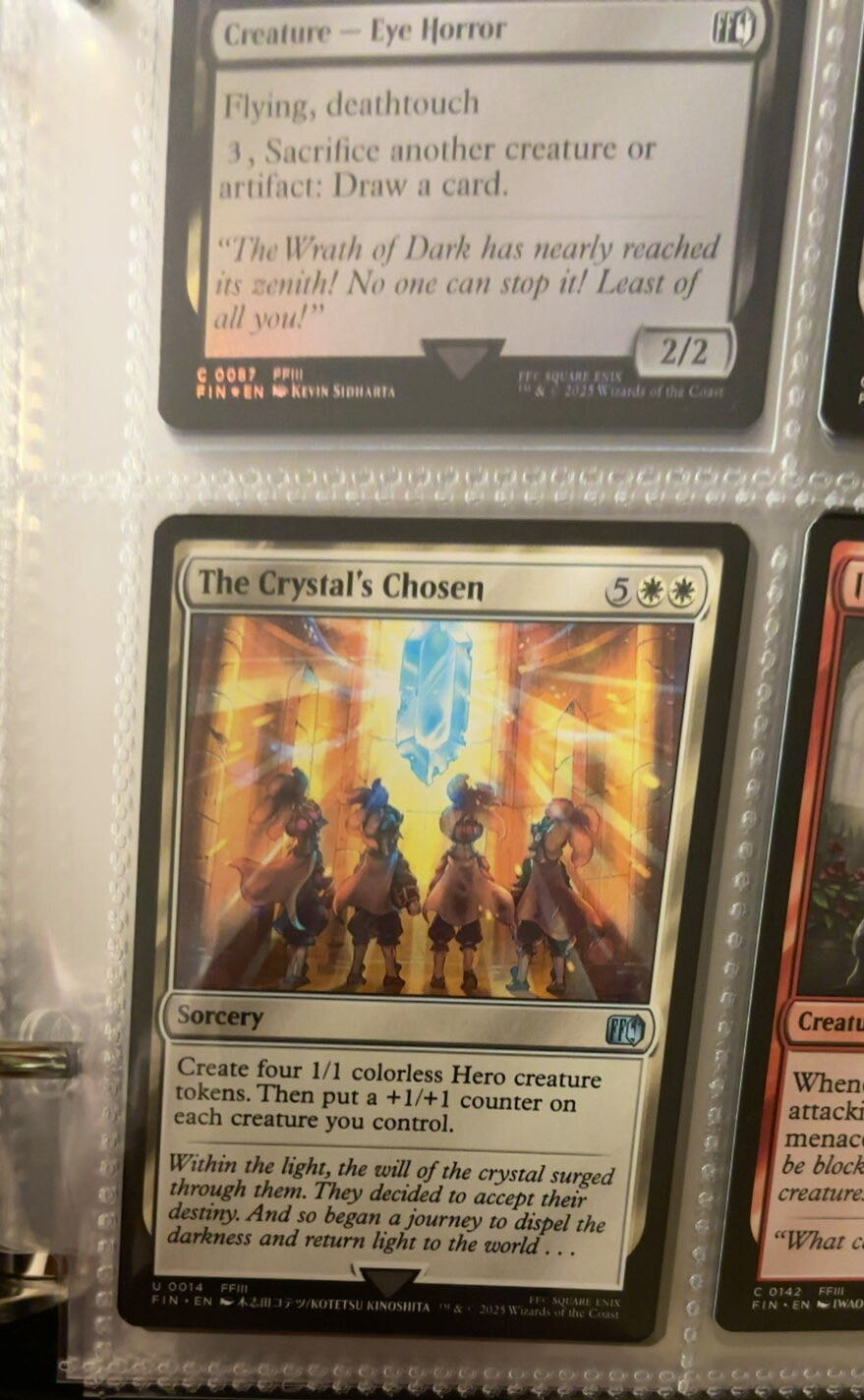 The Crystal’s Chosen  magic card collectible - Main Image 4