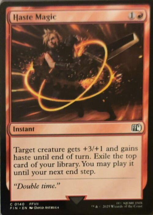 Haste Magic  magic card collectible - Main Image 2