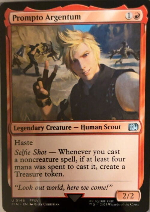 Prompto Argentum  magic card collectible - Main Image 2