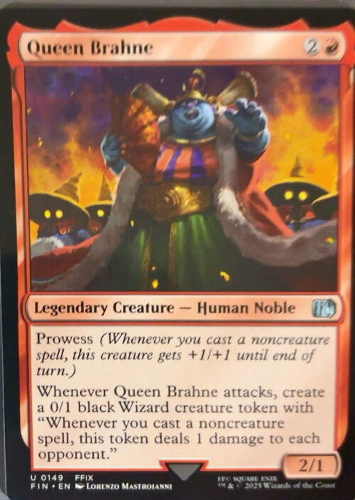 Queen Brahne  magic card collectible - Main Image 2