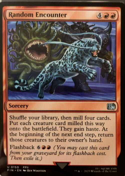 Random Encounter  magic card collectible - Main Image 2