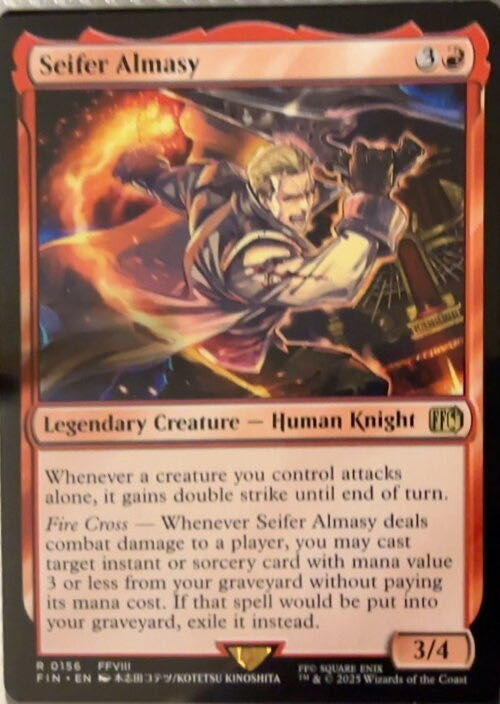 Seifer Almasy  magic card collectible - Main Image 2