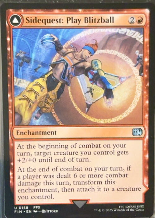 Sidequest: Play Blitzball // World Champion, Celestial Weapon  magic card collectible - Main Image 2