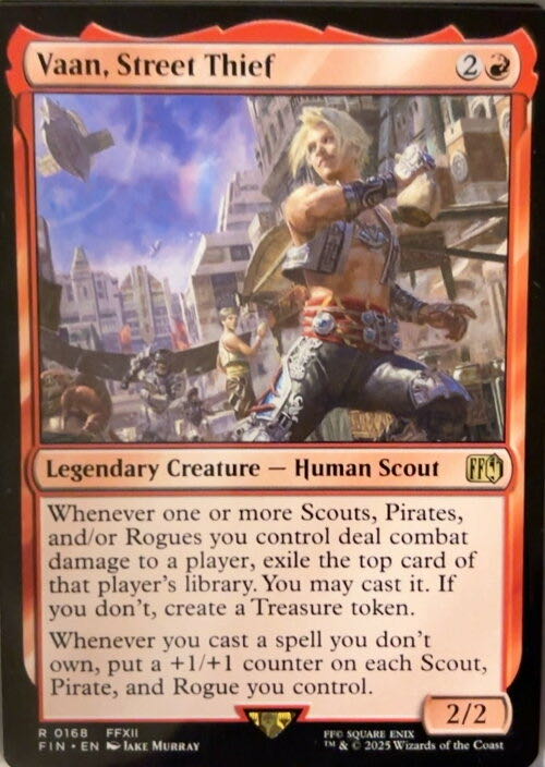 Vaan, Street Thief  magic card collectible - Main Image 2