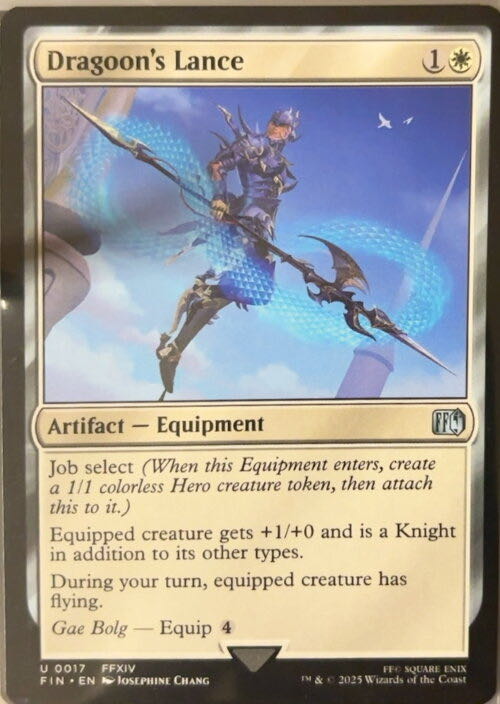 Dragoon’s Lance  magic card collectible - Main Image 2