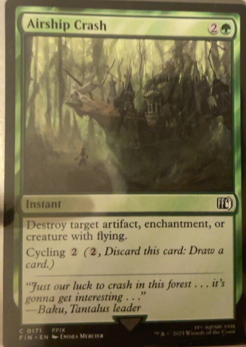 Airship Crash  magic card collectible - Main Image 2