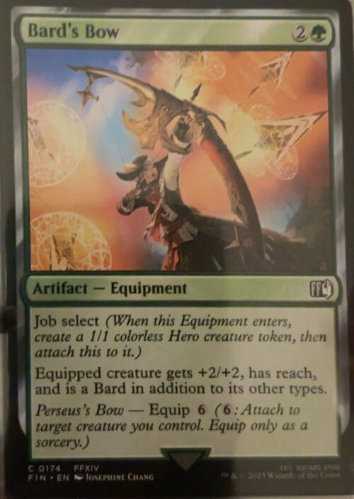 Bard’s Bow  magic card collectible - Main Image 2