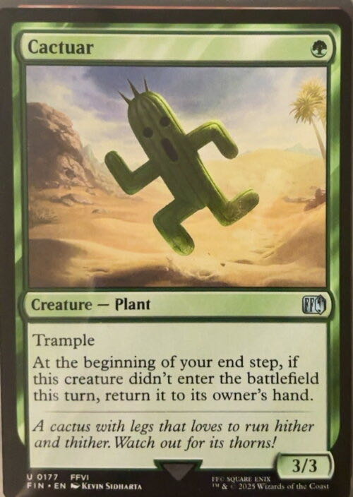 Cactuar  magic card collectible - Main Image 2