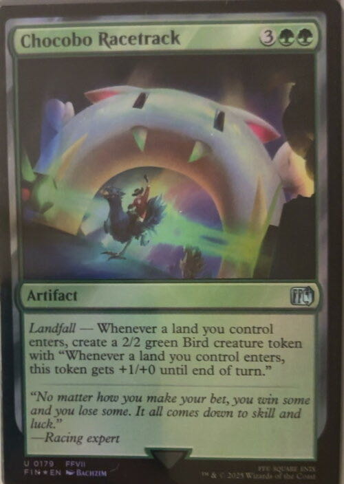Chocobo Racetrack  magic card collectible - Main Image 2