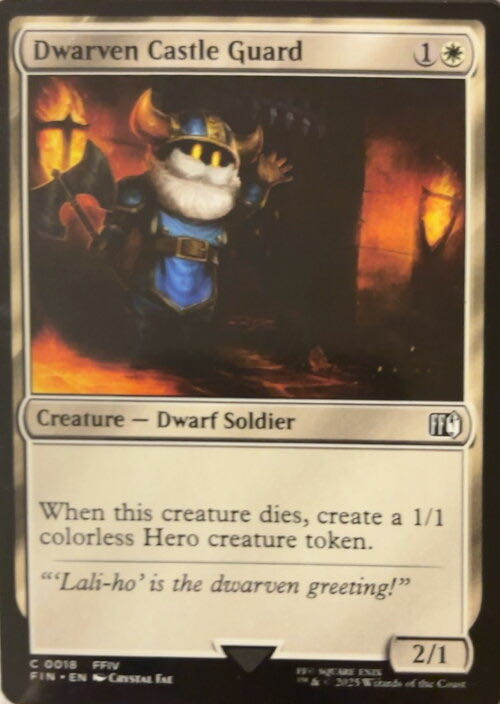 Dwarven Castle Guard  magic card collectible - Main Image 2