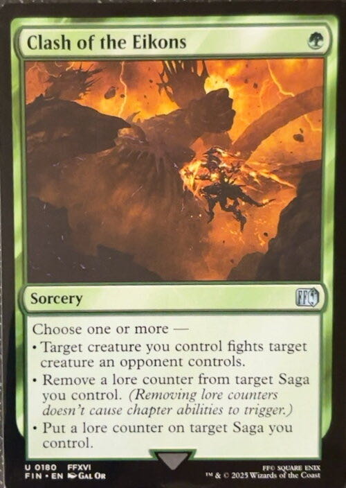 Clash of the Eikons  magic card collectible - Main Image 2