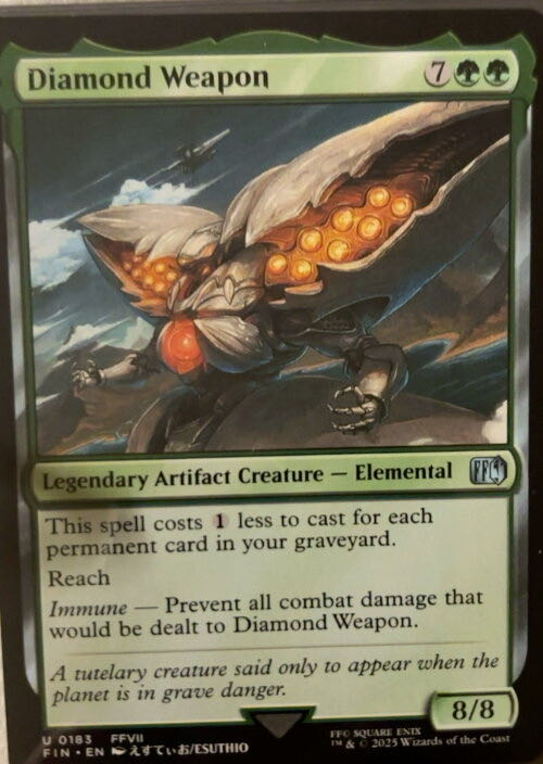 Diamond Weapon  magic card collectible - Main Image 2