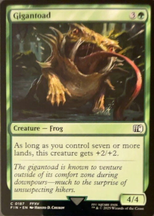 Gigantoad  magic card collectible - Main Image 2